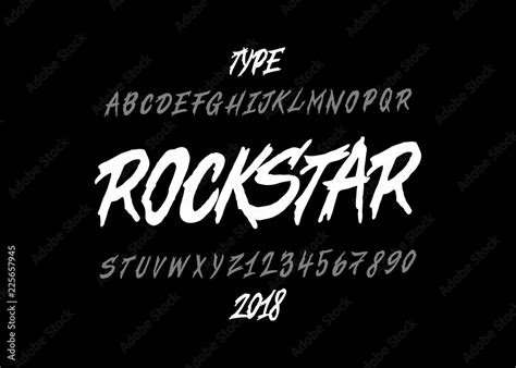 Rockstar Font .